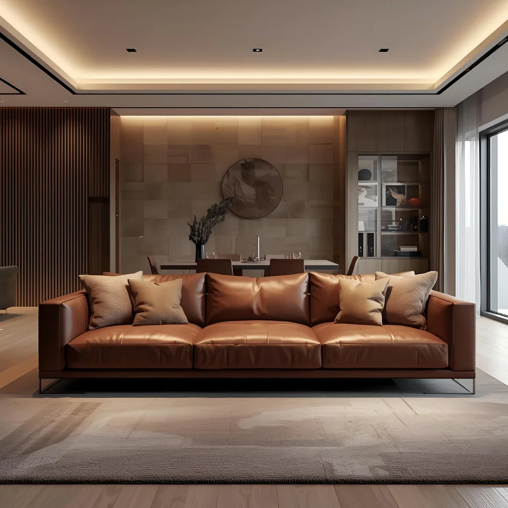 Custom Leather Sofas for Residential Custom Leather Sofas for Residential